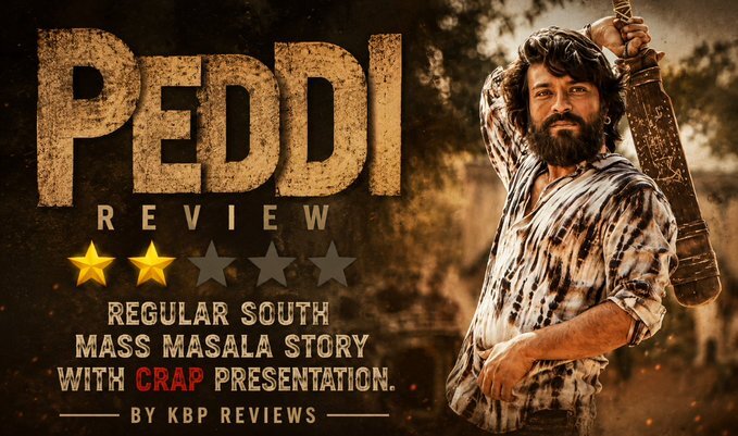 Peddi Review: Ram Charan Tries His Best, But Buchi Babu Sana’s Film Ends Up As A Loud, Overstuffed Mass Masala